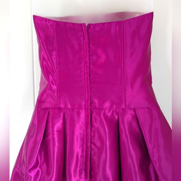 Jessica McClintock Gunne Sax Mini Dress Retro Glam Fairy Barbiecore Maximalist 3 - Picture 6 of 8